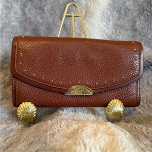 KATE SPADE West Street Milou Wallet On A Chain Clutch Port
Brown EUC